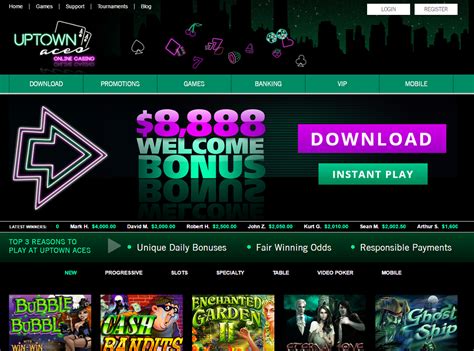 uptown aces review|uptown aces online casino.